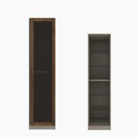 Koncept Furniture ตู้เสื้อผ้าบานเปิด สีไม้เข้ม รุ่น BLOX 19211260