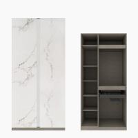 Koncept Furniture ตู้เสื้อผ้าบานเปิด 100 ซม. สีขาว รุ่น BLOX 19216689