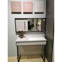 ราคา Koncept Furniture กระจกแบบแขวน 100 ซม. สีขาว รุ่น HEWKA