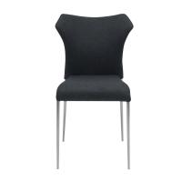 ราคา Koncept Furniture เก้าอี้เหล็กเบาะผ้า รุ่น Toppa สีเทา (19144673)