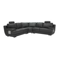 ราคา Koncept Furniture โซฟาเข้ามุมสลับซ้าย/ขวามีCorner รุ่น Gluta สีเทา (19156742)