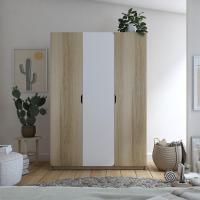 Koncept Furniture ตู้ผ้าบานเปิด KC-PLAY สีลินเบิร์ก-ขาว รุ่น EMBRACE 19225463