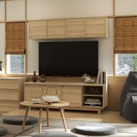 ราคา Koncept Furniture ชุดวางทีวี ขนาด 160 ซม. รุ่น Hakone พร้อมกล่องแขวน (59058279)