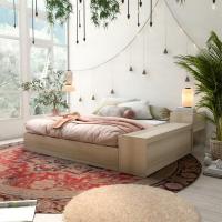 Koncept Furniture เตียง 6 ฟุต KC-PLAY สีลินด์เบิร์กโอ๊ค รุ่น FANTASY 19204536