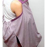 ราคา ผ้าคลุมให้นม Beanie Nap รุ่นมีผ้าปิดหลัง, ลาย: Violet (9147)