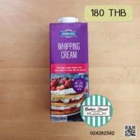 ราคา Emborg Whipping Cream วิปปิ้งครีม 1 L. **สินค้าแช่เย็นไม่สามารถส่งkerry/ปณ ได้ !! ต้องส่งรถเย็นแยกกับสินค้าปกตินะคะ** (2837)