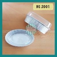 ราคา ⭐️ถูกที่สุด⭐️ ถ้วยฟอยล์ BS 2001 (เทียบเท่า 6301/6002) แพค 100 ชิ้น (3398)