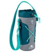 ราคา Quechua กระเป๋าเก็บอุณหภูมิสำหรับขวดน้ำเดินป่าขนาด 0.75 ถึง 1 ลิตร (สีเทา/ฟ้า) (8575944)
