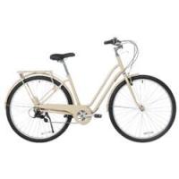 ราคา Elops จักรยานซิตี้ไบค์เฟรมต่ำรุ่น Elops 120 (สีครีม Linen) (8597095)