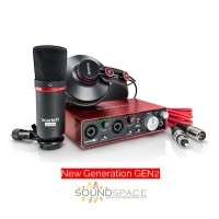 ราคา ชุดอุปกรณ์บันทึกเสียง Focusrite Scarlett 2i2 Studio GEN2 Pack