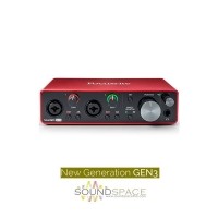 ราคา ออดิโออินเตอร์เฟส Focusrite Scarlett 2i2 (Gen3) USB Audio Interface