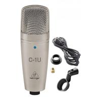 ราคา Behringer C-1U ไมโครโฟนสตูดิโอแบบสาย ไมค์อัดเสียง USB Studio Condenser Microphone STUDIO CONDENSER MICROPHONE