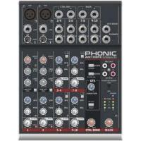 ราคา PHONIC AM 105FX มิกเซอร์ 2 Mic/Line 4 Stereo Compact Mixer with EFX