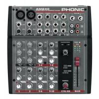 ราคา PHONIC AM 240 2-Mic/Line 4-Stereo Input Compact Mixer