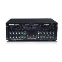 ราคา Sherman AMP-220 มิกเซอร์แอมป์ MIC 4 ชุด, USB และวิทยุ FM เครื่องขยายเสียง 120 + 120 W Equalization แยกซ้าย-ขวา