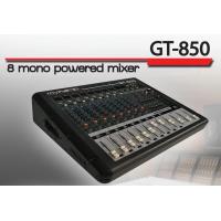 ราคา myNPE GT-850 USB สเตอริโอเพาเวอร์มิกเซอร์ 8 แชนแนล 500W + 500W. @ 4 OHM 8 Channel Stereo Power Mixer 24 Bit DSP Digital Effect