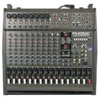 ราคา Phonic Powerpod K12 Plus เพาร์เวอร์มิกเซอร์ 1000W 12 Input Powered Mixer with GEQ and DFX powered mixer