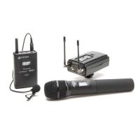ราคา AZDEN 330LH ไมโครโฟนไร้สายติดกล้อง Package on camera Dual receiver/ transmitter 2 pcs (Clip-on and Handheld)