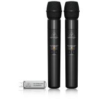 ราคา Behringer ULM-202 USB ไมโครโฟนไร้สาย High-Performance 2.4 GHz Digital Wireless System with 2 Handheld Microphones and Dual-Mode USB Receiver