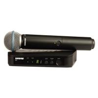 ราคา SHURE BLX24A/SM58-M19 ไมโครโฟนไร้สาย ไมค์ลอยแบบไมค์เดี่ยว คลื่นความถี่ 694-703 MHz