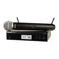 ราคา SHURE BLX24RA/B58-Q12 ไมโครโฟนไร้สาย ไมค์ลอยแบบไมค์เดี่ยว คลื่นความถี่ 748-758 MHz