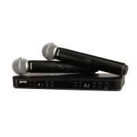 ราคา SHURE BLX288A/PG58-Q12 ไมโครโฟนไร้สายแบบไมค์คู่ คลื่นความถี่ 748-758 MHz