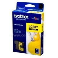 ราคา BROTHER LC-38Y ตลับหมึกอิงค์เจ็ท สีเหลือง