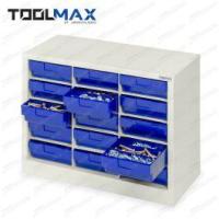 ราคา TOOLMAX ตู้ใส่กล่องอะไหล่แบบแบ่งช่องได้ - ตู้สีครีม กล่องสีน้ำเงิน CBL0305N