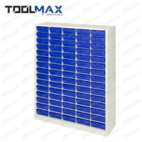 ราคา TOOLMAX ตู้ใส่กล่องอะไหล่แบบแบ่งช่องได้ - ตู้สีครีม กล่องสีน้ำเงิน CBL0515N