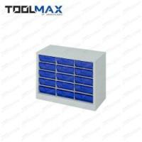 ราคา TOOLMAX ตู้ใส่กล่องอะไหล่แบบแบ่งช่องได้ - ตู้สีเทา กล่องสีน้ำเงิน CBL0305N