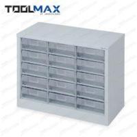 ราคา TOOLMAX ตู้ใส่กล่องอะไหล่แบบแบ่งช่องได้ - ตู้สีเทา กล่องใส CBL0305N