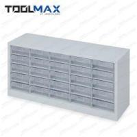ราคา TOOLMAX ตู้ใส่กล่องอะไหล่แบบแบ่งช่องได้ - ตู้สีเทา กล่องใส CBL0505N
