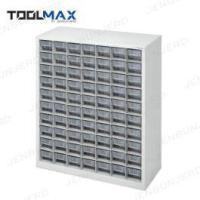 ราคา TOOLMAX ตู้ใส่กล่องอะไหล่แบบแบ่งช่องได้ - ตู้สีเทา กล่องใส CB0710N