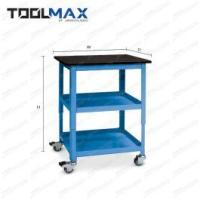 ราคา TOOLMAX จำหน่าย รถเข็นงานช่าง ปรับระดับได้ SC-7545 ล้อ PU ขนาด 3 นิ้ว ติดเบรค 2 ล้อ - เจนสโตร์