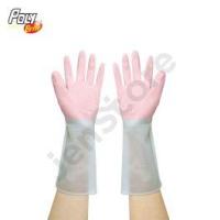 ราคา Poly-Brite ถุงมือยางอเนกประสงค์ สีชมพู-ขาว Size M โพลี-ไบรท์ 936M1D