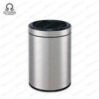 ราคา OCTOPUS จำหน่าย ถังขยะ ถังขยะสแตนเลส ถังขยะสเตนเลส ไม่มีฝาปิด ทรงกลม 8 ลิตร OPB-08 - เจนสโตร์
