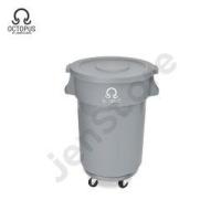 ราคา OCTOPUS จำหน่าย ถังขยะ ถังขยะใหญ่ ถังขยะพลาสติก ถังขยะใหญ่พร้อมฐานล้อ ฝาเรียบ 168 ลิตร MWB-16 - เจนสโตร์ (H050300045)