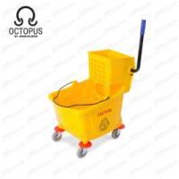 ราคา OCTOPUS จำหน่าย ถังม็อบถูพื้น ถังบีบผ้าม็อบถูพื้น 32 ลิตร MW1-32 -เจนสโตร์ (H020100002)