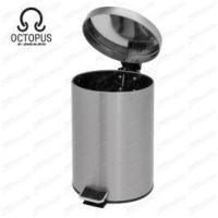 ราคา OCTOPUS จำหน่าย ถังขยะ ถังขยะแบบเหยียบ ถังขยะสแตนเลส ถังขยะสเตนเลส แบบเท้าเหยียบ ทรงกลม 6 ลิตร SBR-06E - เจนสโตร์ (H050500022)