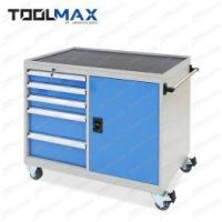 ราคา TOOLMAX จำหน่าย ตู้เก็บเครื่องมือช่าง ตู้เครื่องมือเคลื่อนที่ 5 ลิ้นชัก + ตู้บานเปิด 2 ชั้น WT-1158NP - เจนสโตร์ (D020600051)