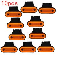 ราคา 10 pcs/4 pcs 12 V-24 V รถบรรทุก Side MARKER LIGHT LED Trailer ไฟสะท้อนแสงรถบัส Van Clearance ไฟสําหรับ DAF รถบรรทุกสําหรับ Isuzu (1005004987353711)