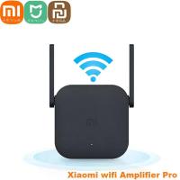 ราคา ต้นฉบับ Xiaomi WiFi Amplifier Pro 300Mbps Amplificador Wi-Fi Repeater สัญญาณ Wifi ฝาครอบ Extender Roteador Mi Wireless Router (32841575765)