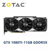 ราคา ZOTAC GTX 1080 Ti 1080Ti 11GB GPU กราฟิกการ์ด GeForce GTX1080 GTX1080Ti การ์ด NVIDIA สำหรับเล่นเกมคอมพิวเตอร์เดสก์ท็อป PC DVI (1005004861572892)