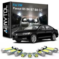 ราคา AENVTOL Canbus สําหรับ Volkswagen VW Passat B4 B5 B6 B7 B8 CC Variant 1998 1999-2006 2007-2016 2017 อุปกรณ์เสริมภายในไฟ LED (1005006031548883)