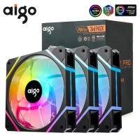 ราคา Aigo AM12PRO RGB พัดลม ventoinha PC 120มม. ชุดพัดลมเคสคอมพิวเตอร์น้ำเย็น4Pin PWM CPU พัดลมระบายความร้อน3pin5v airb 12ซม. lador (1005006199934430)