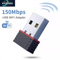ราคา 150Mbps USB WiFi Adapter การ์ดเครือข่ายไร้สาย 2.4G 802.11n RTL8188 Ethernet Wi-Fi Dongle Mini Lan Adaptador สําหรับแล็ปท็อป (1005008973450406)