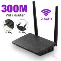 ราคา 300M Wireless WiFi Router 2.4G Access Point WIFI ยาวสัญญาณเครือข่าย WAN/LAN พอร์ต 2 ปลั๊กมาตรฐาน WiFi Repeater (1005008052392315)