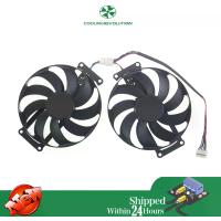 ราคา ต 129215 BU RTX 2060 SUPER 2070 GTX1660 Ti พัดลมระบายความร้อนสําหรับ ASUS GTX 1660 1660Ti DUAL EVO OC RTX RTX2060 พัดลมการ์ดกราฟิก (1948248728)