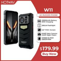 ราคา HOTWAV W11 โทรศัพท์ที่ทนทาน 280LM ไฟฉาย 6.6 ''FHD + 20800mAh แบตเตอรี่สมาร์ทโฟน 24MP Night Vision 33W Fast ชาร์จโทรศัพท์มือถือ (1005006665903360)