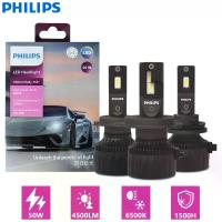 ราคา Philips Ultinon Rally 3551 LED H4 H7 H11 HB3 HB4 HIR2 Max Power 50W 4500LM ไฟหน้ารถ 6500K สีขาว Max Lumen วัตต์หลอดไฟ LED 2X (1005005621623744)